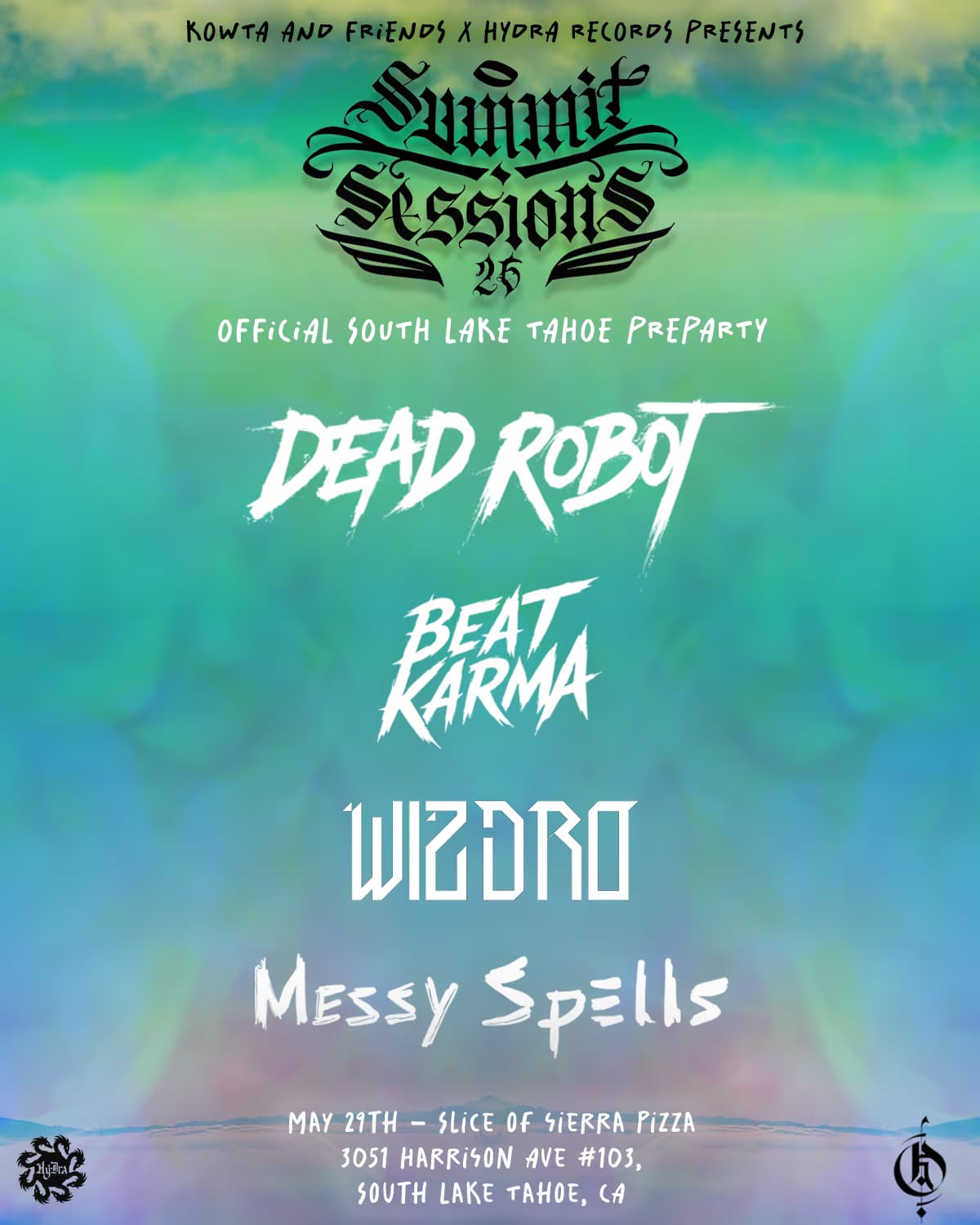 South Lake Tahoe Pre-Party flyer